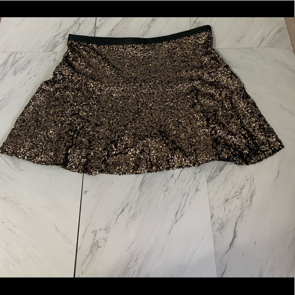 Express Sequin Skirt